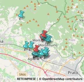 Mappa Via Nicolò Tommaseo, 51037 Montale PT, Italia (2.73222)