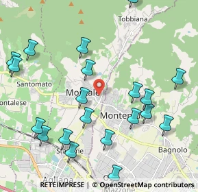 Mappa Via Nicolò Tommaseo, 51037 Montale PT, Italia (2.5115)