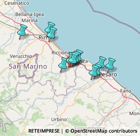 Mappa Via Pianventena, 47842 San Giovanni In Marignano RN, Italia (10.16083)