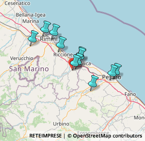 Mappa Via Pianventena, 47842 San Giovanni In Marignano RN, Italia (11.25818)