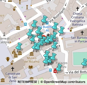 Mappa Via San Bartolomeo, 51100 Pistoia PT, Italia (0.032)