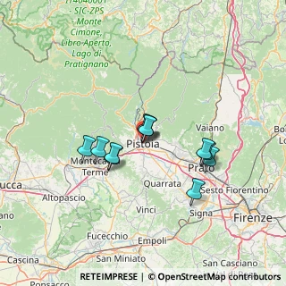 Mappa Via San Bartolomeo, 51100 Pistoia PT, Italia (10.81273)