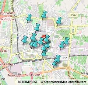 Mappa Via San Bartolomeo, 51100 Pistoia PT, Italia (0.72)