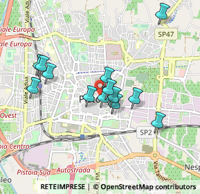 Mappa Via San Bartolomeo, 51100 Pistoia PT, Italia (0.81154)