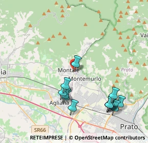 Mappa Via Renato Fucini, 51037 Montale PT, Italia (4.53538)