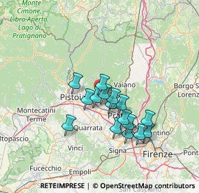 Mappa Via Renato Fucini, 51037 Montale PT, Italia (11.15563)