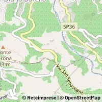 Map Diano Arentino