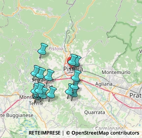 Mappa Corso Antonio Gramsci, 51100 Pistoia PT, Italia (7.3125)