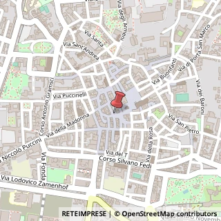 Mappa Piazza della Sala, 1, 51100 Pistoia, Pistoia (Toscana)