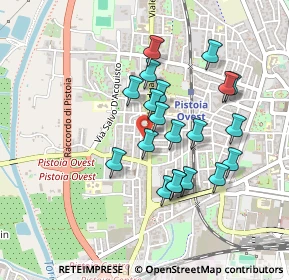 Mappa Via Nuova, 51100 Pistoia PT, Italia (0.4025)