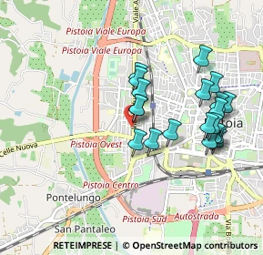 Mappa Via Nuova, 51100 Pistoia PT, Italia (0.891)