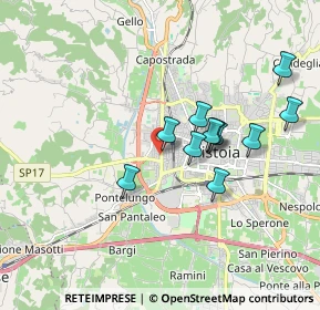 Mappa Via Nuova, 51100 Pistoia PT, Italia (1.57636)