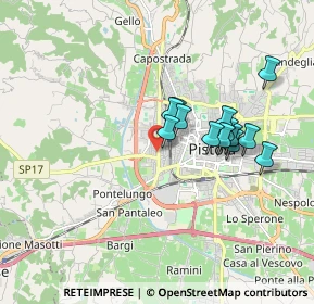 Mappa Via Nuova, 51100 Pistoia PT, Italia (1.48846)