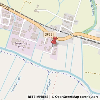 Mappa Via di Vittorio Giuseppe, 3, 50039 Vicchio, Firenze (Toscana)