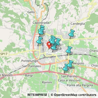 Mappa Via Oberdan, 51100 Pistoia PT, Italia (1.32727)