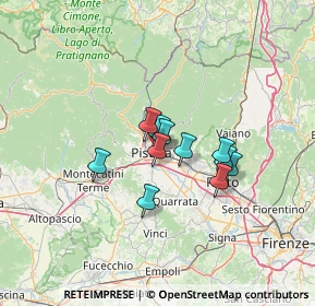 Mappa Via Luigi Galvani 15 Piano Terra, 51100 Pistoia PT, Italia (8.83182)