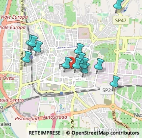 Mappa Via della Torre, 51100 Pistoia PT, Italia (0.80846)