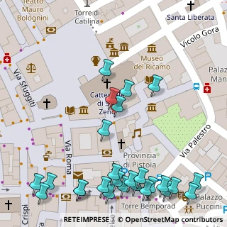 Mappa Via della Torre, 51100 Pistoia PT, Italia (0.07692)