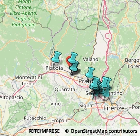 Mappa Via Aldo Moro, 51037 Montale PT, Italia (12.60316)