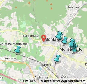 Mappa Via Aldo Moro, 51037 Montale PT, Italia (2.32364)
