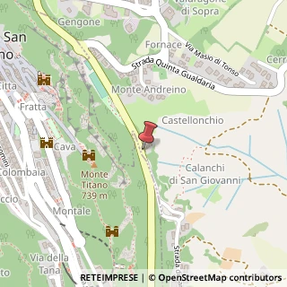 Mappa Strada Sottomontana, 37, 47890 Barga, Lucca (Toscana)