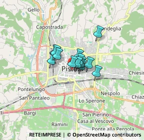 Mappa Via Roma, 51100 Pistoia PT, Italia (0.82154)