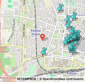 Mappa Via Giuseppe Mazzini, 51100 Pistoia PT, Italia (0.676)