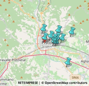 Mappa Viale Petrocchi Policarpo, 51100 Pistoia PT, Italia (2.37727)