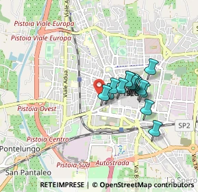 Mappa Via Enrico Bindi, 51100 Pistoia PT, Italia (0.63733)