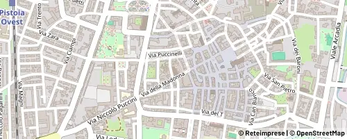 Mappa Pistoia