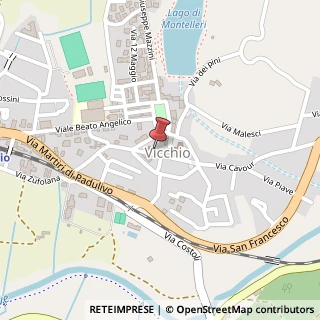 Mappa Corso del Popolo, 44, 50039 Vicchio, Firenze (Toscana)