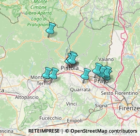 Mappa Via Palestro, 51100 Pistoia PT, Italia (10.28545)