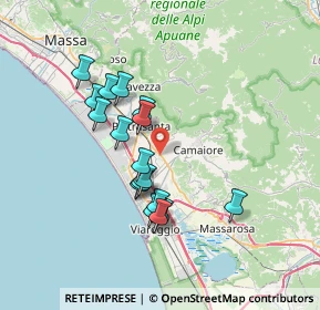 Mappa Via Paesetto, 55041 Camaiore LU, Italia (6.33294)