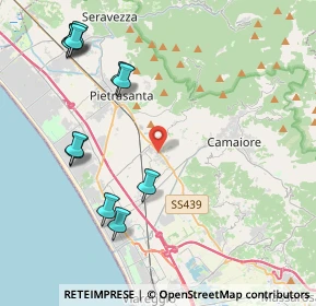 Mappa Via Paesetto, 55041 Camaiore LU, Italia (4.95636)