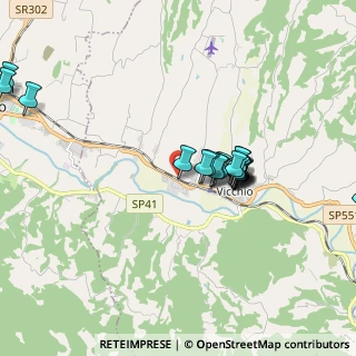 Mappa Via Aligi Barducci, 50039 Vicchio FI, Italia (1.8035)