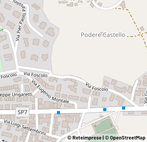 Mappa Via Ugo Foscolo, 51037 Montale PT, Italia (0.17308)