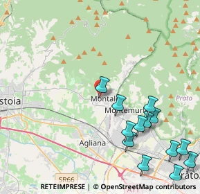 Mappa Via Ugo Foscolo, 51037 Montale PT, Italia (5.39385)