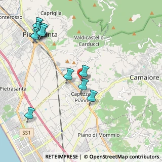 Mappa Via S. Michele Arcangelo, 55041 Camaiore LU, Italia (2.48667)