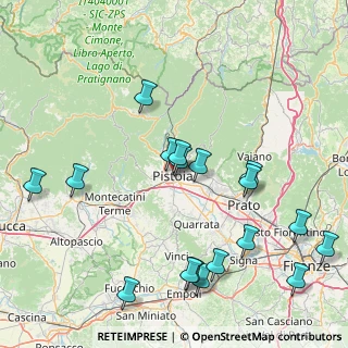 Mappa Vicolo delle Parche, 51100 Pistoia PT, Italia (19.40833)