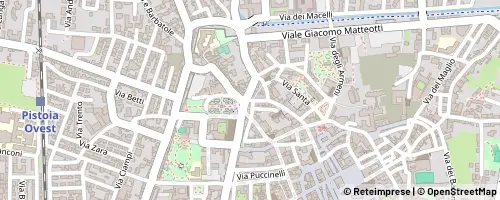 Mappa Pistoia