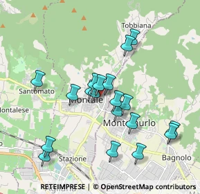 Mappa Via G. Pascoli, 51037 Montale PT, Italia (1.77684)