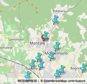 Mappa Via G. Pascoli, 51037 Montale PT, Italia (2.54364)