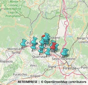 Mappa Via G. Pascoli, 51037 Montale PT, Italia (9.034)