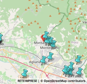 Mappa Via G. Pascoli, 51037 Montale PT, Italia (6.334)