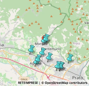 Mappa Via G. Pascoli, 51037 Montale PT, Italia (3.78091)