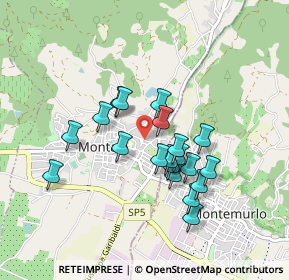 Mappa Via I Maggio, 51037 Montale PT, Italia (0.7645)