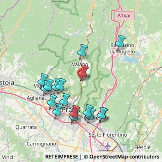 Mappa Via Steriola, 59021 Vaiano PO, Italia (8.08471)