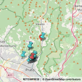 Mappa Via Steriola, 59021 Vaiano PO, Italia (4.45063)