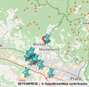 Mappa Via C. Cavour, 51037 Montale PT, Italia (4.30727)