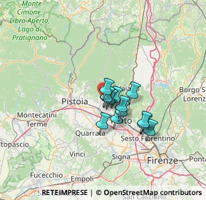 Mappa Via C. Cavour, 51037 Montale PT, Italia (8.30615)